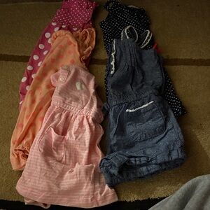 Carter's Pink and Blue Kids One Pieces